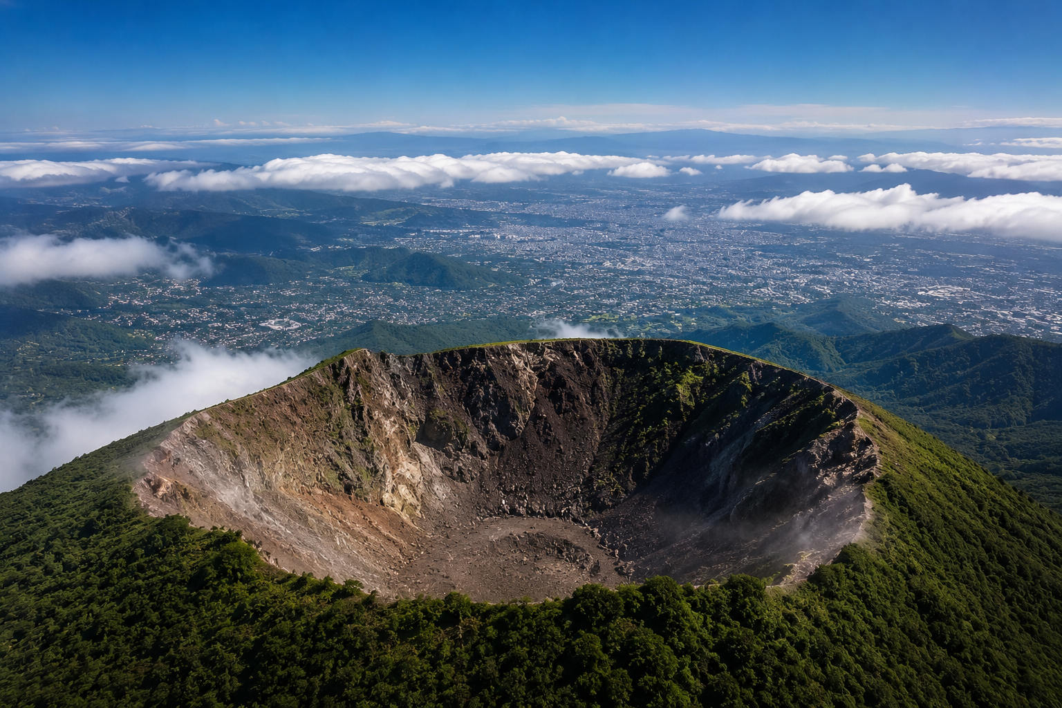 San Salvador Volcano (El Boquerón) - El Salvador San Salvador Volcano (El Boquerón), El Salvador