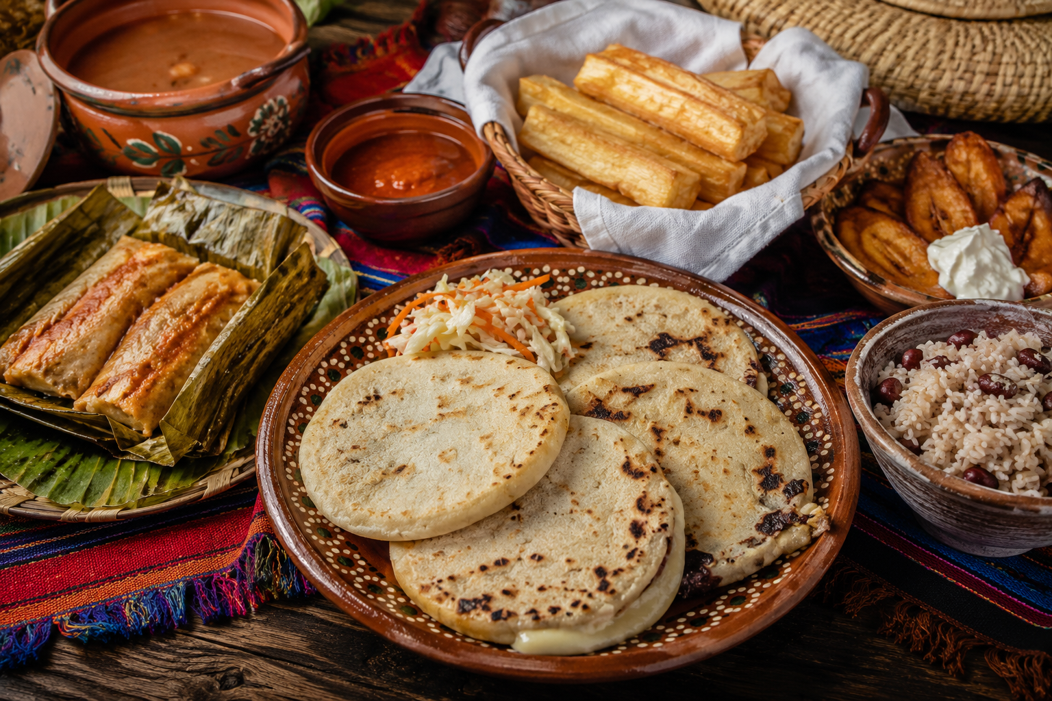 Traditional Salvadoran Food Traditional Salvadoran Food