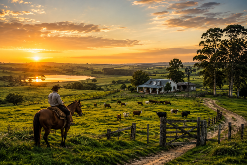 Rural Countryside in Uruguay