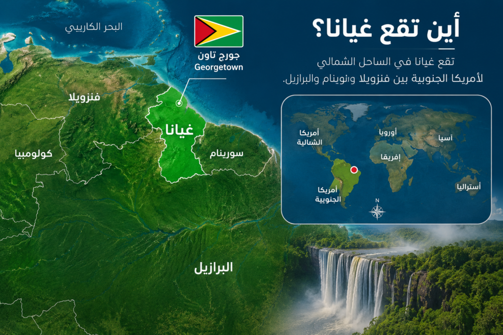 Where is Guyana? Where is Guyana?