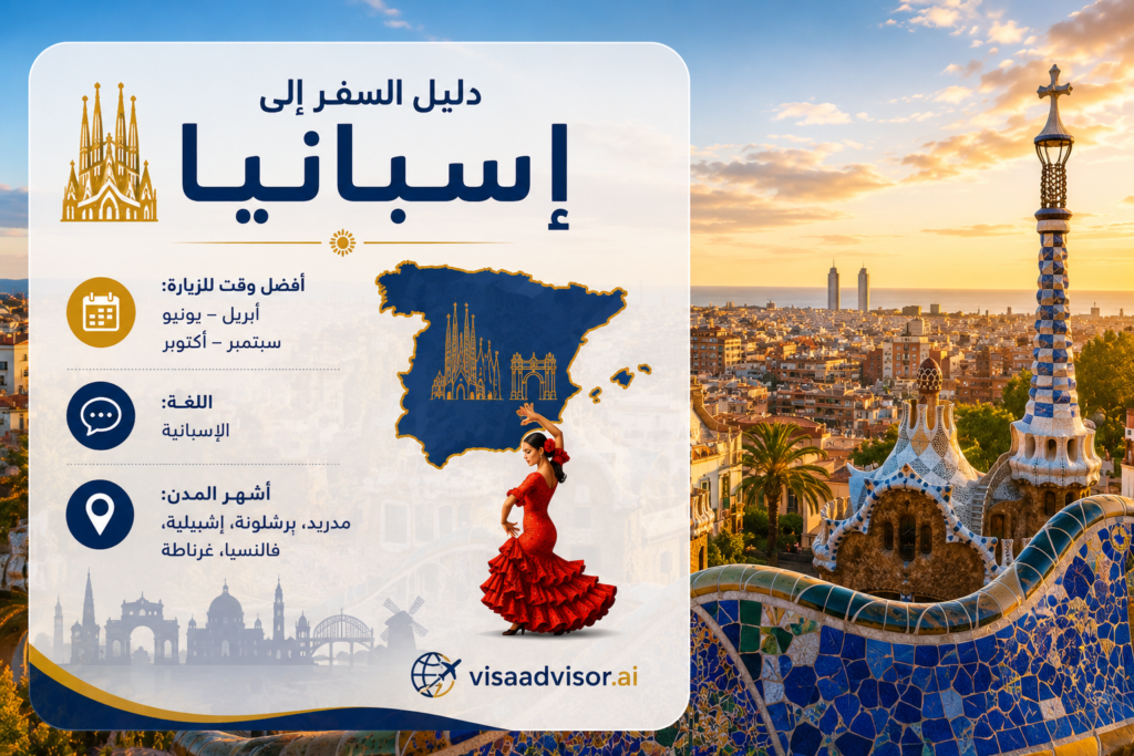 مشهد من 🇪🇸 4. إسبانيا كوجهة لسنة الفجوة في 2026