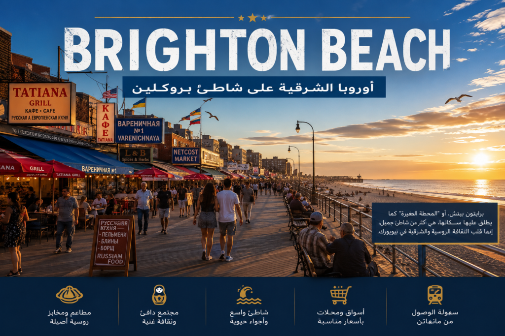 Brighton Beach Brooklyn Travel Experience Brighton Beach Brooklyn with Eastern European identity, boardwalk atmosphere, local culture, and coastal New York lifestyle
