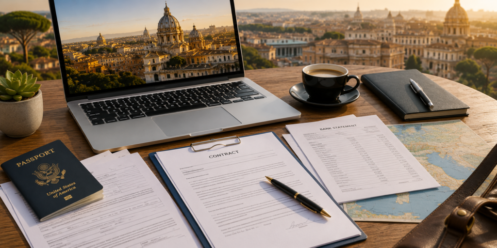 Italy Digital Nomad Visa Documents